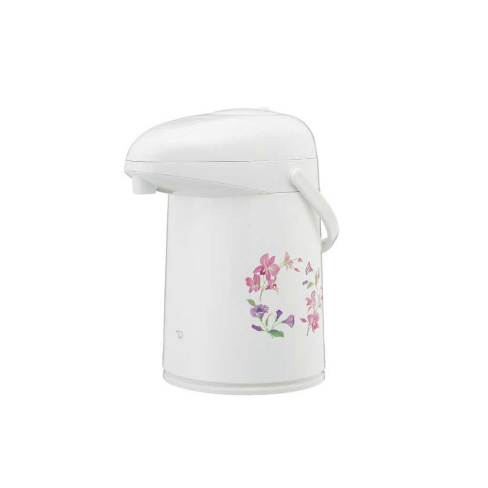 【新品】ZOJIRUSHI 象印 ガラスエアーポット AB-RC22-FW リースフラワー