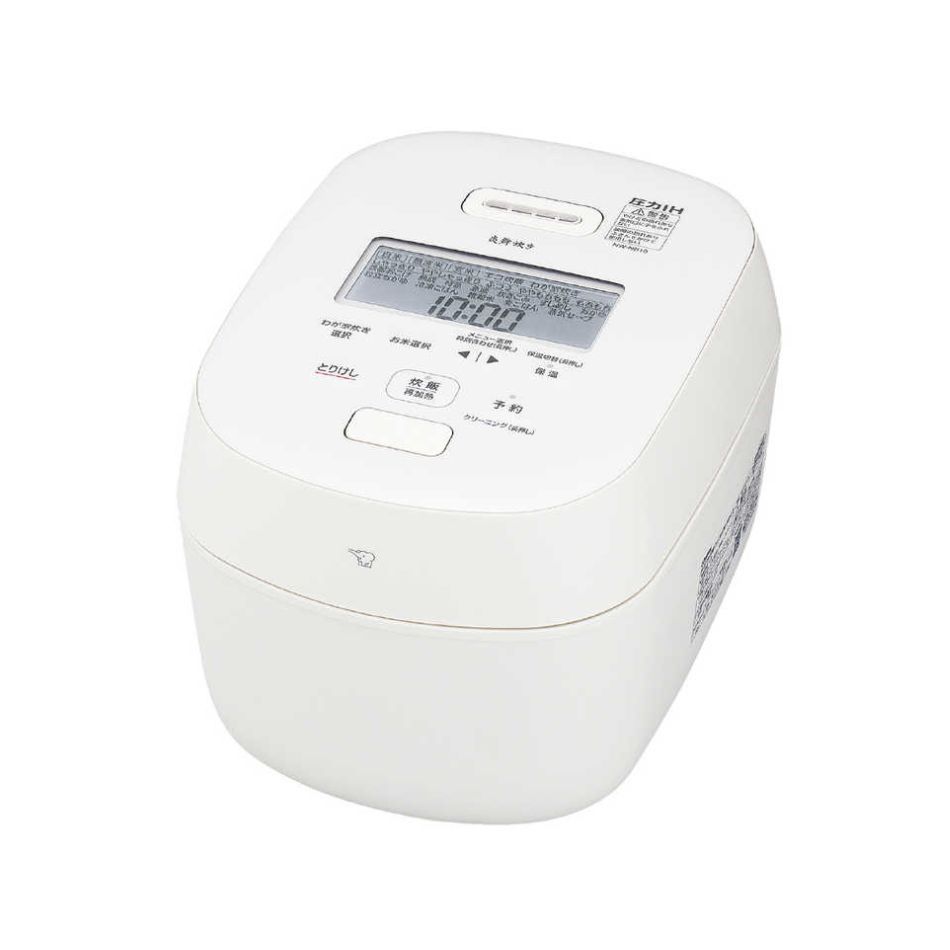【新品 箱不良・シュリンク破れ品】ZOJIRUSHI 象印 炊飯器 5.5合 炎舞炊き NW-NB10-WA ホワイト