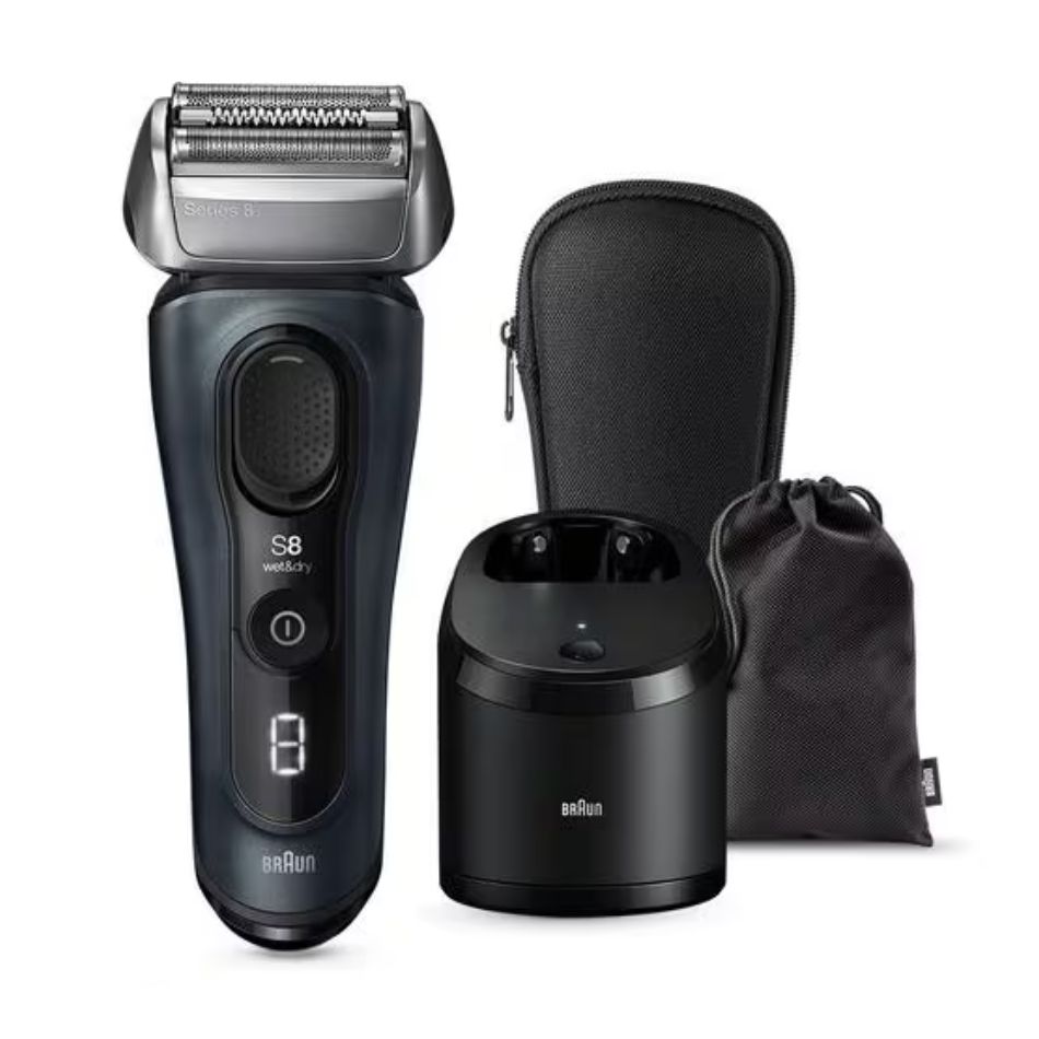 【新品】BRAUN ブラウン メンズシェーバー シリーズ8 8563cc-V グレー