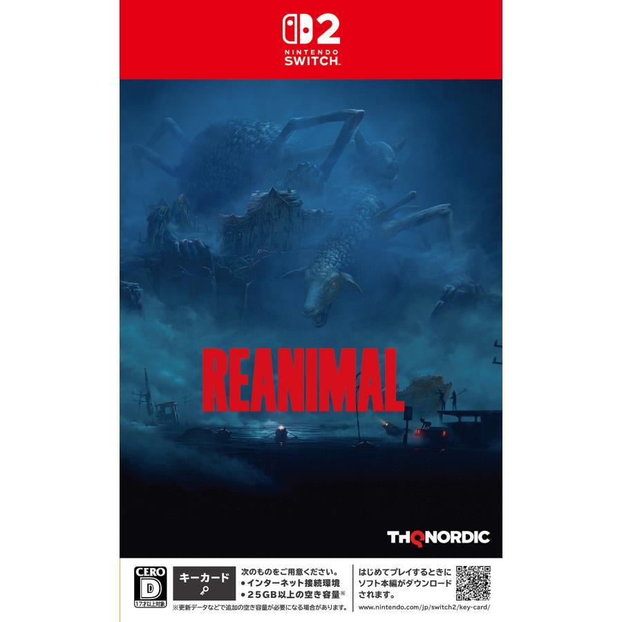 樂天商城 - 【メール便発送】【新品】Switch 2 ゲームソフト REANIMAL(リアニマル) コードインボックス仕様 POT-P-AAH5B