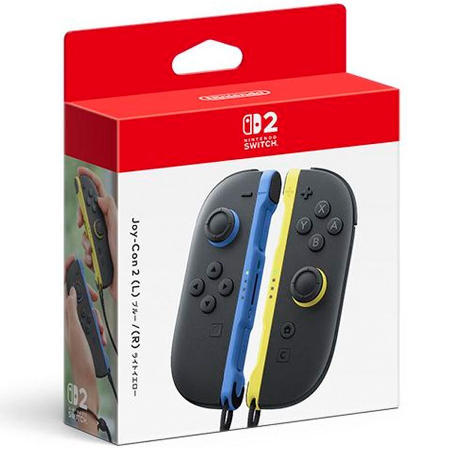 【新品】Nintendo 任天堂 Switch Joy-Con 2 BEE-A-JACAC (L) ブルー/(R) ライトイエロー