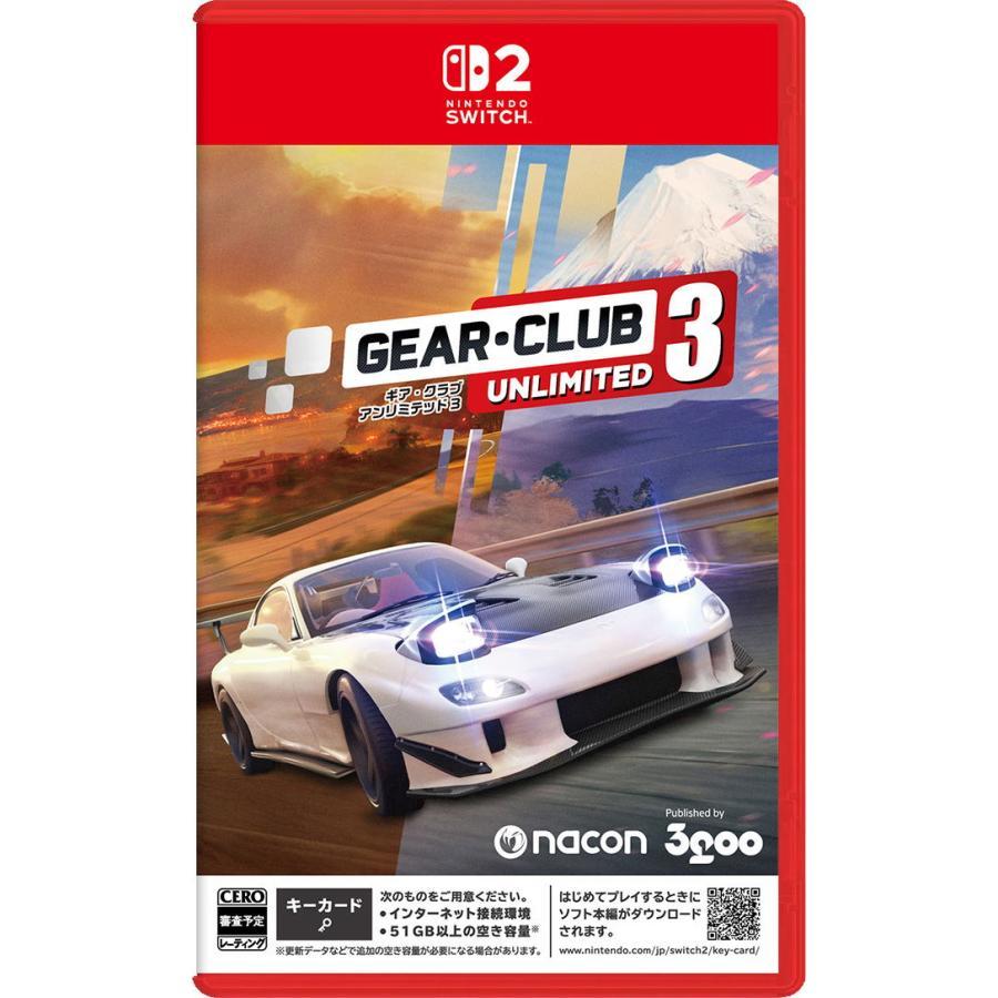 【メール便発送】【新品】Nintendo 任天堂 Switch2 ゲームソフト GEAR・CLUB UNLIMITED 3