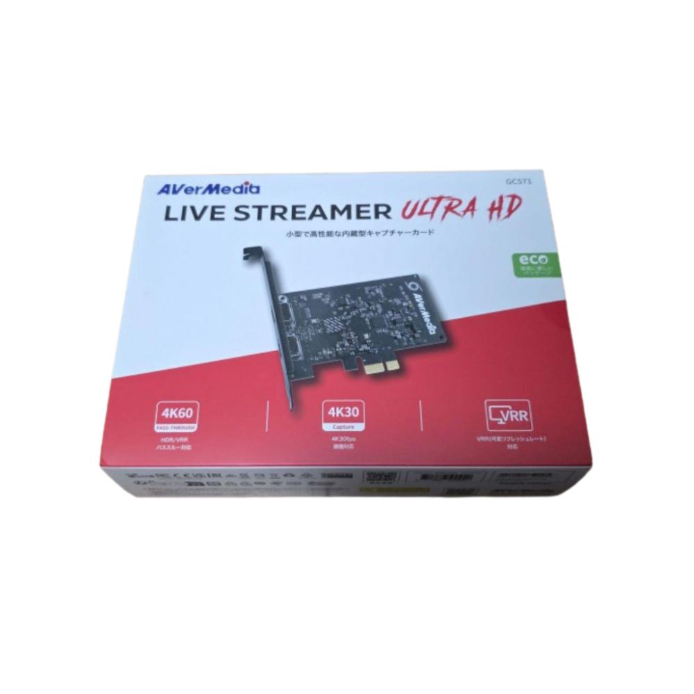【新品】AVERMEDIA アバーメディア キャプチャーボード Live Streamer ULTRA HD GC571