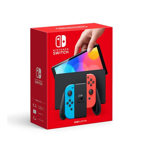 【新品 開封済み未使用品】Nintendo Switch 本体 有機ELモデル Joy-Con(L) ネオンブルー/(R) ネオンレッド
