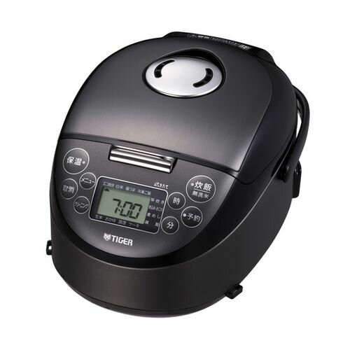【新品】タイガー魔法瓶 TIGER 炊飯器 炊きたて JPF-G055-KL スチールブラック