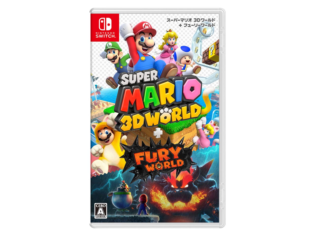 【即日発送】【新品未開封　国内正規品】Nintendo Switch ソフト スーパーマリオ 3Dワールド + フューリーワールド [Nintendo Switch]　メール便のサムネイル