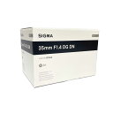 【新品】SIGMA シグマ カメラレンズ 35mm F1.4 DG DN Art ソニーE /単焦点レンズ