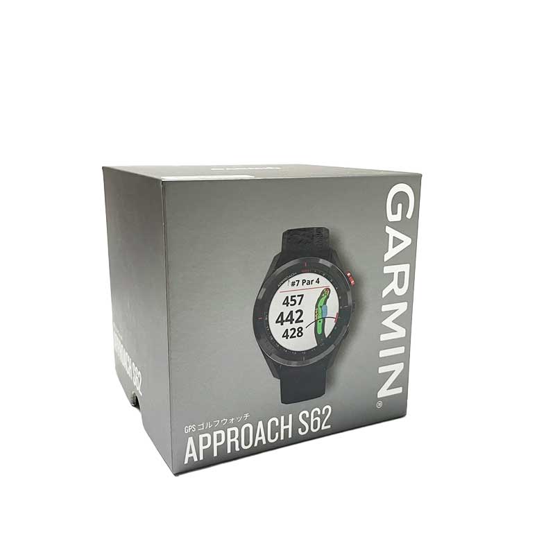 【土日祝発送】【新品】GARMIN ガーミン APPROACH-S62-BK ゴルフウォッチ