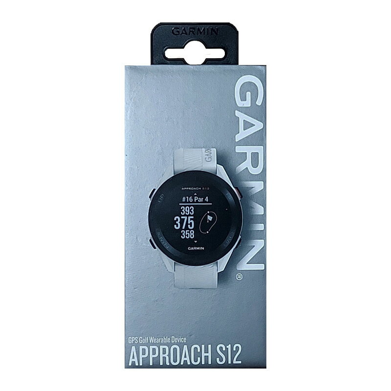 【土日祝発送】【新品】GARMIN ガーミン ゴルフウォッチ Approach S12 ホワイト