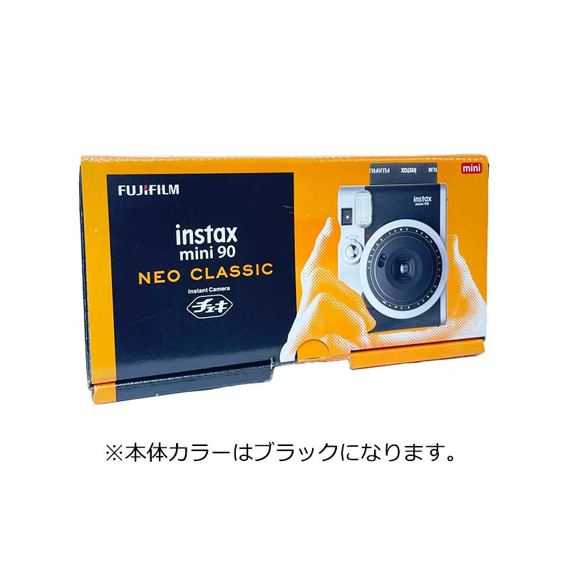 【土日祝発送】【新品 保証開始済み品】FUJIFILM フジフイルム チェキ instax mini 90 ネオクラシック ブラック