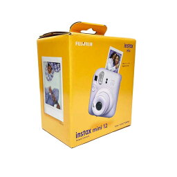 【土日祝発送】【新品】FUJIFILM 富士フイルム インスタントカメラ instax mini 12 チェキ ライラックパープル