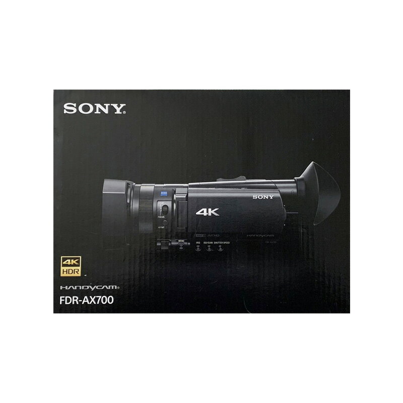 【土日祝発送】【新品】SONY ソニー デジタル4Kビデオカメラレコーダー ハンディカム FDR-AX700