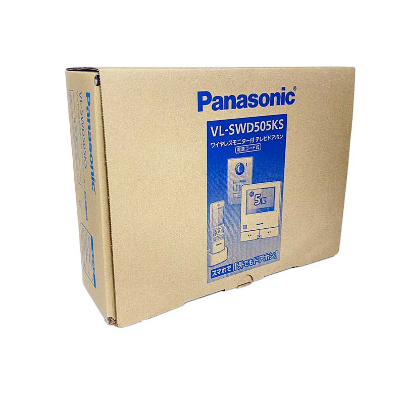 【土日祝発送】【新品未開封 日本正規品】Panasonic カラーテレビドアホン VL-SWD505KS