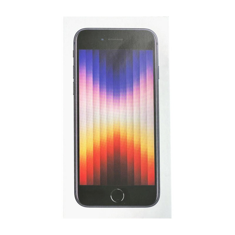 [안심!당사 1개월 보증 첨부]iPhone SE 제3세대 64GB 미드나이트 MMYC3J/A