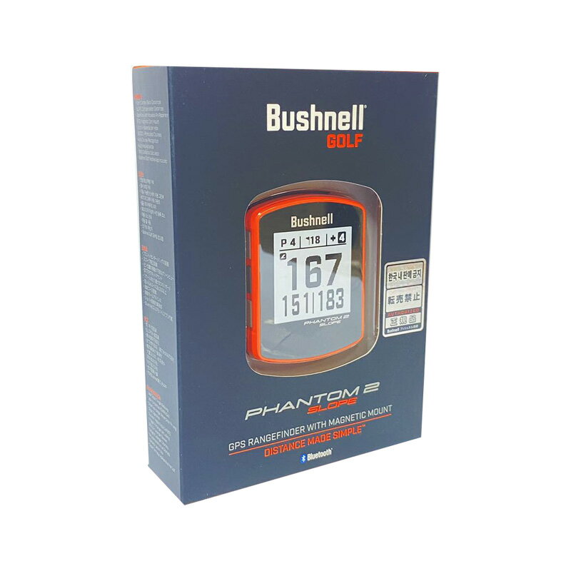 【新品】Bushnell ブッシュネル GPSゴルフナビゲーション ファントム2スロープ オ...
