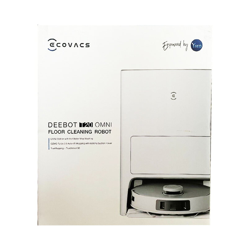樂天商城 - 【新品 箱不良】ECOVACS エコバックス ロボット掃除機 DEEBOT T20 OMNI DLX23 ホワイト×シルバー