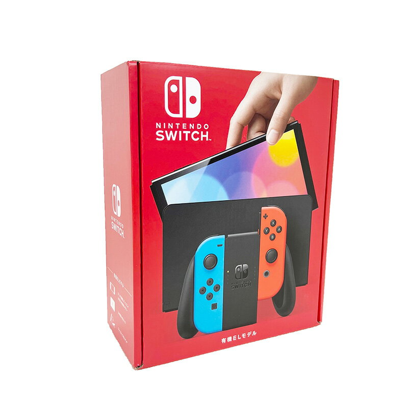 【土日祝発送】【中古本体のみ】任天堂 Nintendo Switch ニンテンドースイッチ本体 有機ELモデル Joy-Con(L) ネオンブルー/(R) ネオンレッド HEG-S-KABAA