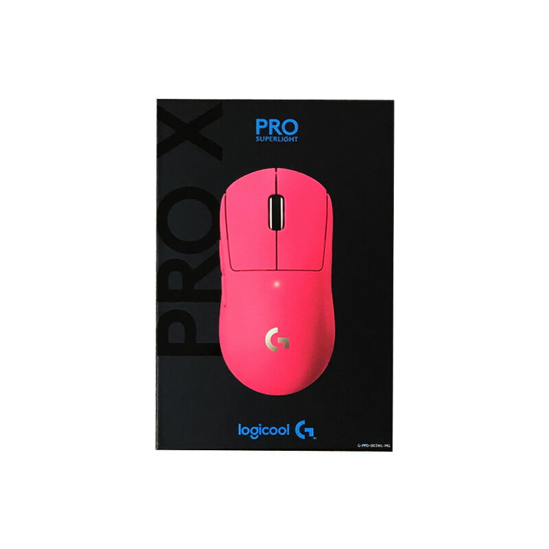 【新品】Logicool ワイヤレス ゲーミングマウス G PRO X SUPERLIGHT G-PPD-003WL-MG マゼンタ
