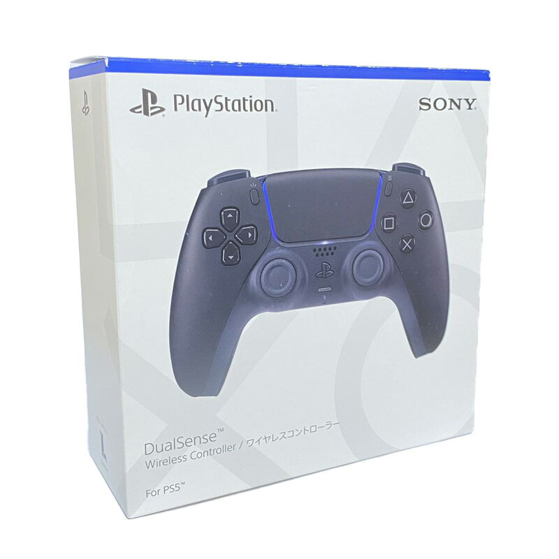 【土日祝発送】【新品】PS5 DualSense ワイヤレスコントローラー ミッドナイト ブラック