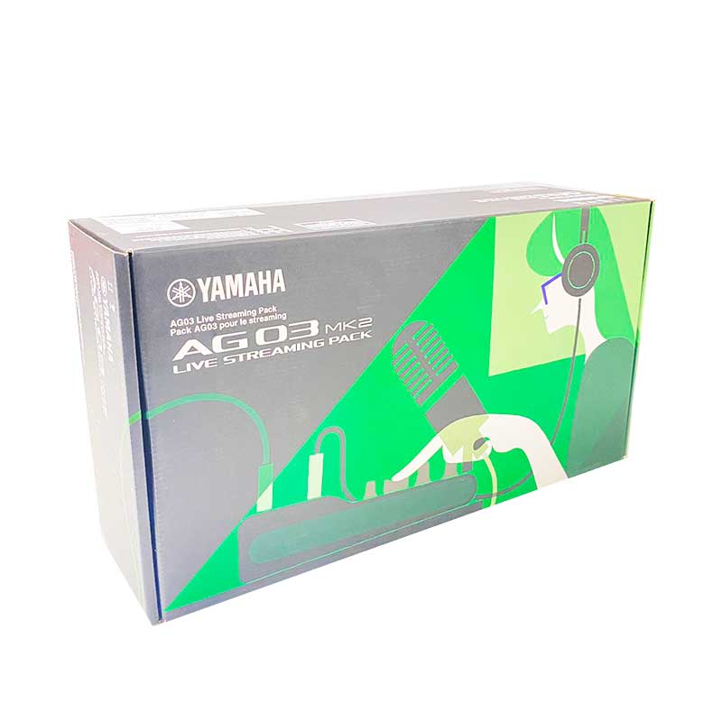 【新品】YAMAHA ヤマハ ライブストリーミングパック AG03MK2 ブラック