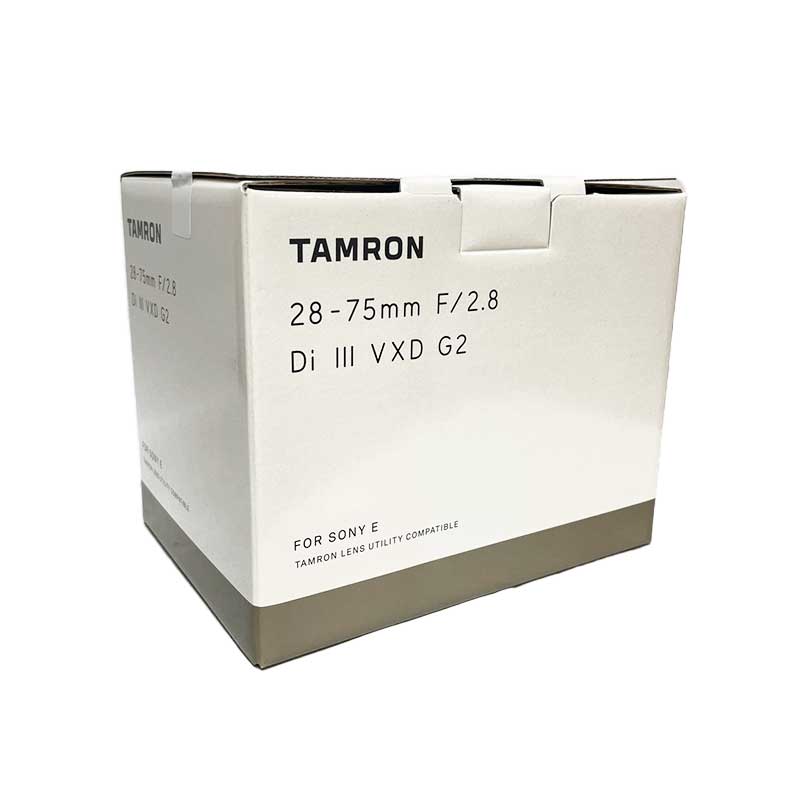 【新品】タムロン TAMRON 常用レンズ 28-75mm F/2.8 Di III VXD G2 Model A063 ソニーE ズームレンズ