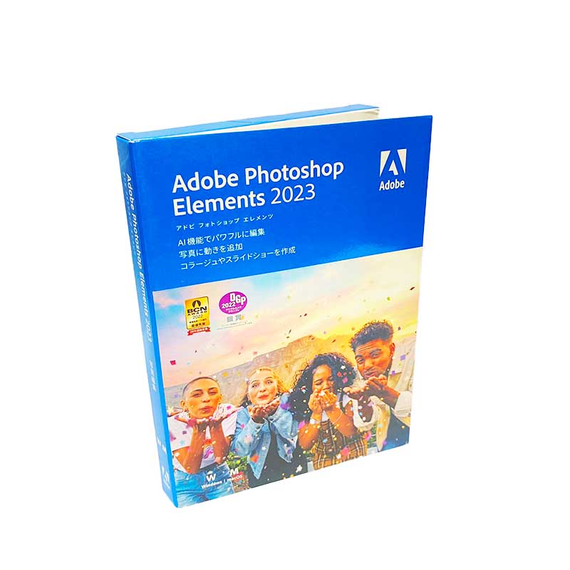 【新品】Adobe アドビ Photoshop Elements 2023 日本語版 MLP 通常版 [Win・Mac用] メール便