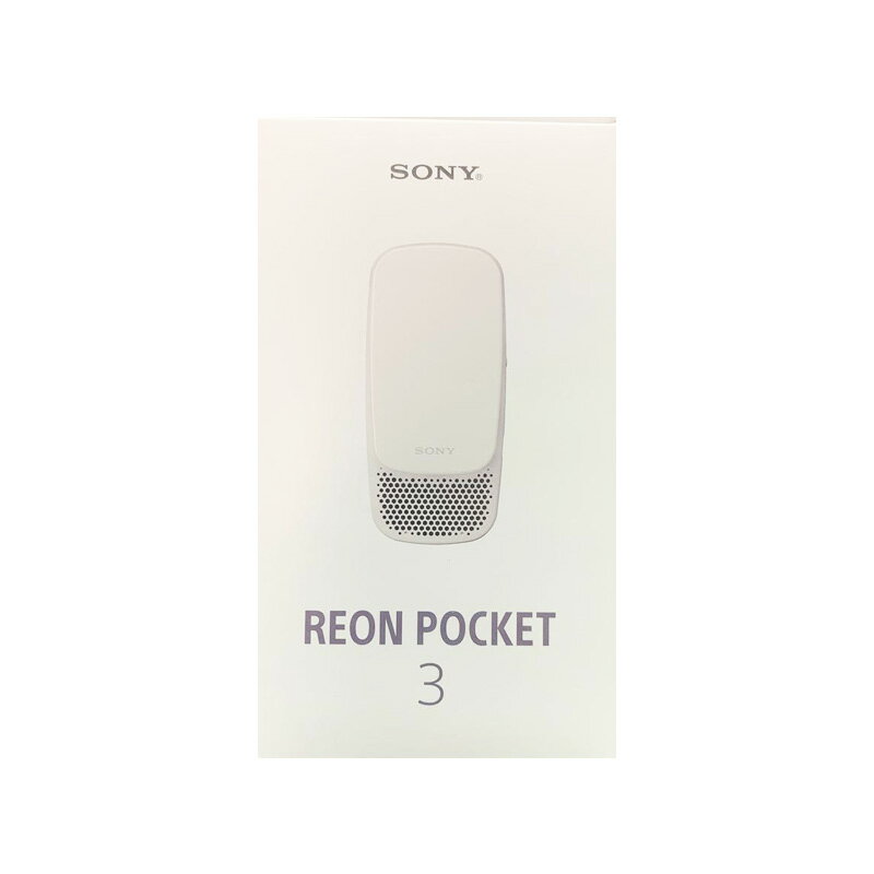 【新品】SONY ソニー ネッククーラー 着るクーラー REON POCKET 3 RNP-3/W