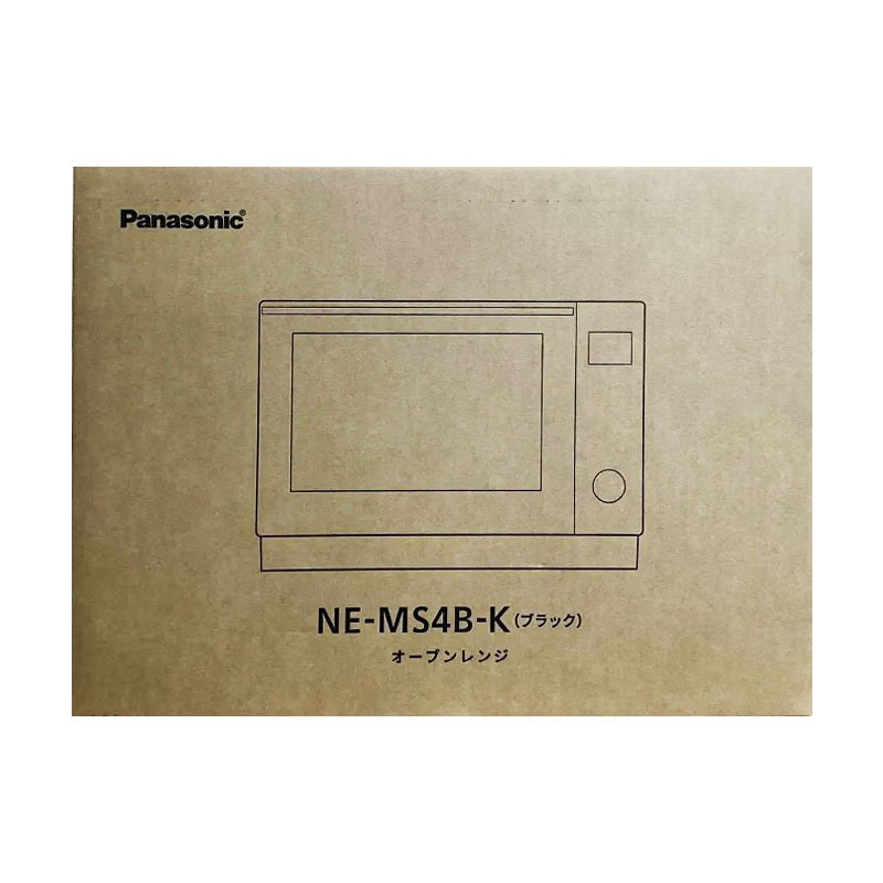 【新品 箱不良・シュリンク破れ品】Panasonic パナソニック オーブンレンジ NE-MS4B-K 26L ブラック