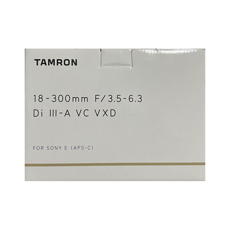 【土日祝発送】【新品】TAMRON タムロン 18-300mm F/3.5-6.3 Di III-A VC VXD ソニーEマウント用