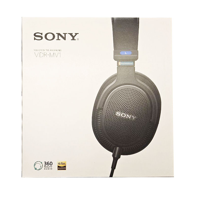 【土日祝発送】【新品】SONY ソニー モニターヘッドホン MDR-MV1 ブラック