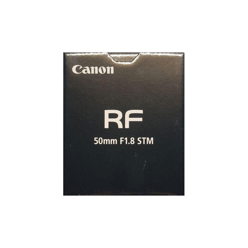 【新品 保証開始済み品】CANON キヤノン 交換レンズ RF50mm F1.8 STM