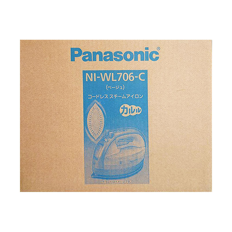 【土日祝発送】【新品】パナソニック Panasonic カルル NI-WL706-C ベージュ コードレススチームアイロン