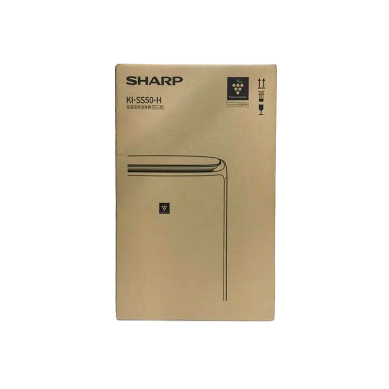 【新品】SHARP シャープ 加湿空気清浄機 KI-SS50-H グレー系