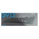 【新品 箱不良・シュリンク破れ品】Logicool ロジクール メカニカルゲーミングキーボード LIGHTSPEED G913-LN
