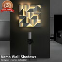 【全品最大P14倍 5/2～5/6まで】LED ウォールライト おしゃれ 北欧 NEMO wall shadows ウォールシャドウ 壁掛け照明 間接照明 モダン インテリア リビング 寝室 調色 bluetooth 60x60 WL-18