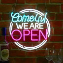 【全品最大P23倍!9日20時〜】父の日 贈り物 プレゼント ギフト LEDネオンサイン ネオン管風 OPEN バー インテリア 壁掛け ライト LED ネオン...