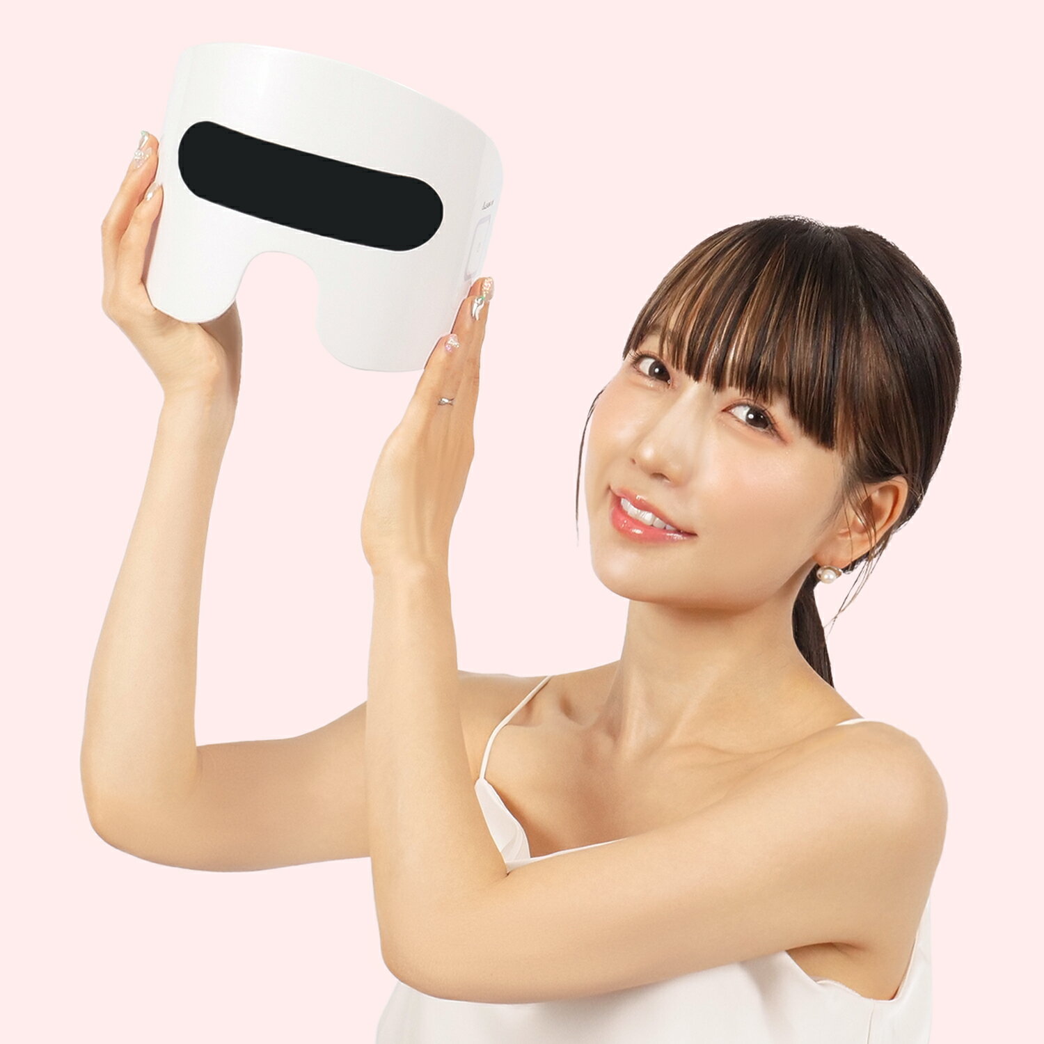 ハンズフリーで広範囲に効く美顔器…! | 桃オフィシャルブログ ハンズフリーで広範囲に効く美顔器…! | 桃オフィシャルブログ