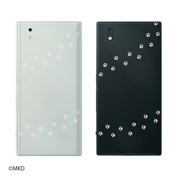 docomo MONO MO-01K / MO-01J 肉球 ピンク4 ネコ イヌ 動物 アニマル スマホ ケース ハード カバー ドコモ メール便送料無料♪