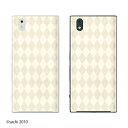 docomo MONO MO-01K / MO-01J ダイヤ クリーム カワイイ スマホ ケース ハード カバー ドコモ メール便送料無料♪