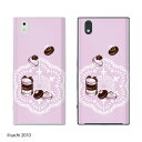 docomo MONO MO-01K / MO-01J マカロン2 ピンク シャーベットカラー レース カワイイ スマホ ケース ハード カバー ドコモ メール便送料無料♪