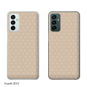 Galaxy M23 5G 茶色 ブラウン シャーベットカラー カワイイ スマホ ケース ハード カバー ギャラクシー SIMフリー