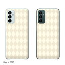 Galaxy M23 5G ダイヤ クリーム カワイイ スマホ ケース ハード カバー ギャラクシー SIMフリー
