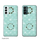 Galaxy M23 5G レース1 水色 ブルー シャーベットカラー カワイイ スマホ ケース ハード カバー ギャラクシー SIMフリー