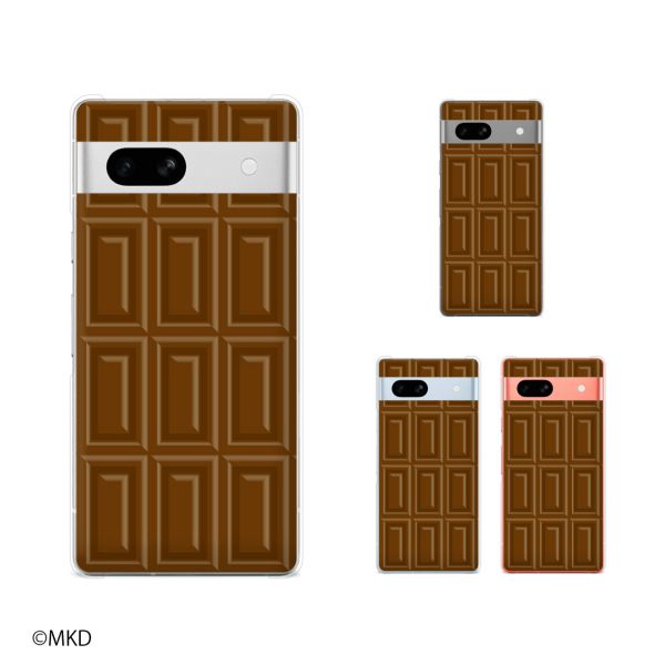 樂天商城 - Google Pixel 7a / Pixel 3a / Pixel 3a XL / Pixel 3 / Pixel 3 XL ビターチョコ ブラウン スイーツ チョコレート かわいい スマホ ケース ハード カバー グーグル ピクセル3