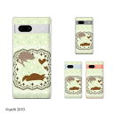 Google Pixel 7a / Pixel 3a / Pixel 3a XL / Pixel 3 / Pixel 3 XL ドットグリーン ネコ 猫 レース カワイイ スマホ ケース ハード カバー グーグル ピクセル3