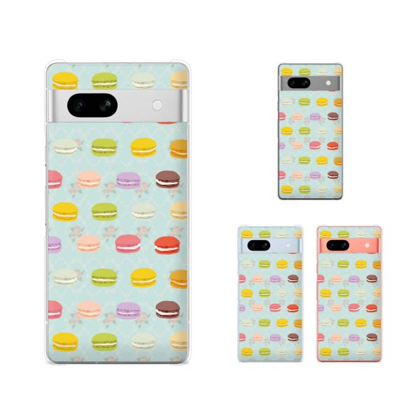 樂天商城 - Google Pixel 7a / Pixel 3a / Pixel 3a XL / Pixel 3 / Pixel 3 XL マカロン バラ ローズ シャーベットカラー グリーン スマホ ケース ハード カバー グーグル ピクセル3