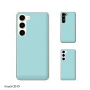 au ケース 【 Galaxy S23 SCG19 / A54 5G SCG21 / A23 5G SCG18 / S22 SCG13 / S22 Ultra SCG14 / A53 5G SCG15 / A51 5G SCG07 】 ドット 水色 ブルー シャーベットカラー カワイイ スマホ ケース ハード カバー