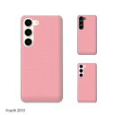 au ケース 【 Galaxy S23 SCG19 / A54 5G SCG21 / A23 5G SCG18 / S22 SCG13 / S22 Ultra SCG14 / A53 5G SCG15 / A51 5G SCG07 】 ドット ピンク シャーベットカラー カワイイ スマホ ケース ハード カバー