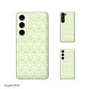 au ケース 【 Galaxy S23 SCG19 / A54 5G SCG21 / A23 5G SCG18 / S22 SCG13 / S22 Ultra SCG14 / A53 5G SCG15 / A51 5G SCG07 】 ドット 黄緑 グリーン シャーベットカラー カワイイ スマホ ケース ハード カバー