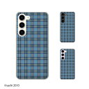au ケース 【 Galaxy S23 SCG19 / A54 5G SCG21 / A23 5G SCG18 / S22 SCG13 / S22 Ultra SCG14 / A53 5G SCG15 / A51 5G SCG07 】 チェック 青 ブルー カワイイ スマホ ケース ハード カバー